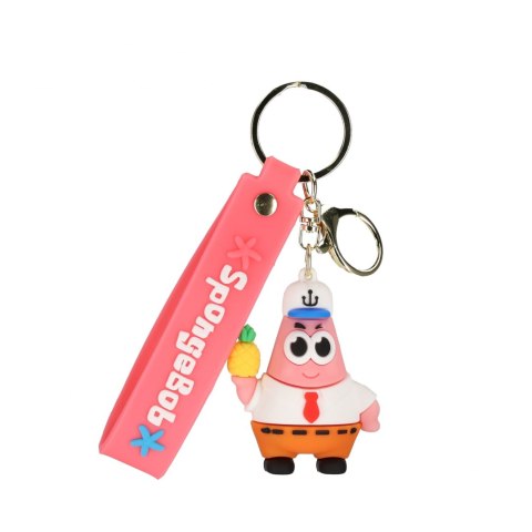 Brelok gumowy 7 cm Spangebob z opaską A 12 700748
