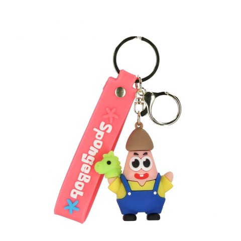 Brelok gumowy 7 cm Spangebob z opaską A 12 700748