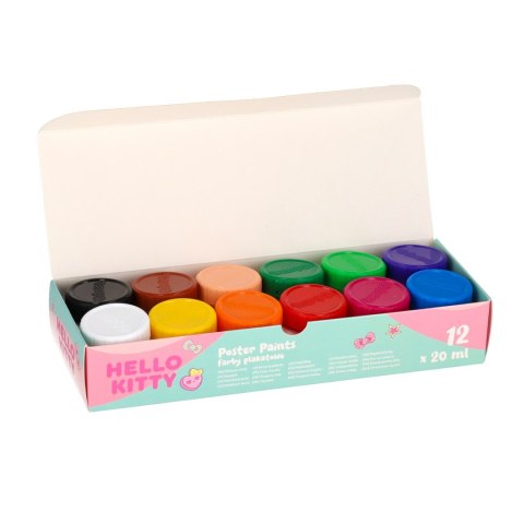 Farby plakatowe 12kol 20ml Hello Kitty CoolPack PATIO 10593PTR