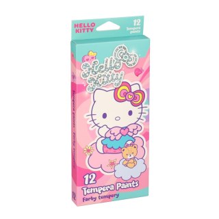 Farby tempery 12kol 12ml w tubie Hello Kitty PATIO 10586PTR