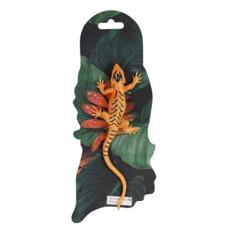 Jaszczurka gumowa 17 cm zmieniająca kolor Q13024