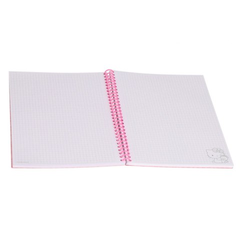 Kołozeszyt B5/100k kratka Hello Kitty Pink 1 CoolPack PATIO 13211PTR