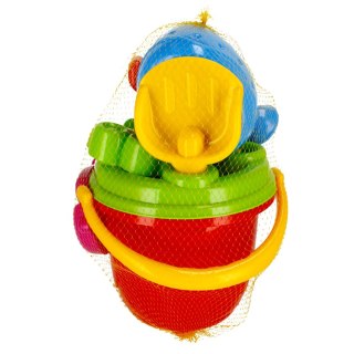 Komplet do piasku 8 elementów Biedronka siatka CZAKO 409434