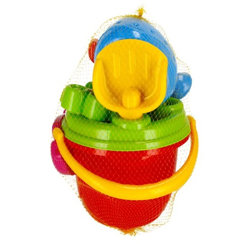 Komplet do piasku 8 elementów Biedronka siatka CZAKO 409434