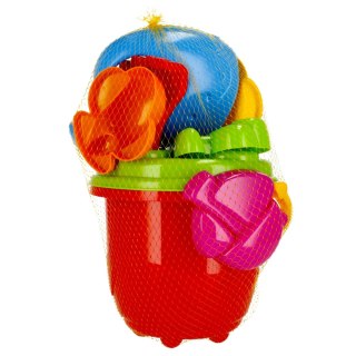 Komplet do piasku 8 elementów Biedronka siatka CZAKO 409434