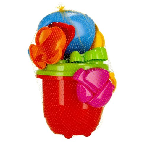 Komplet do piasku 8 elementów Biedronka siatka CZAKO 409434