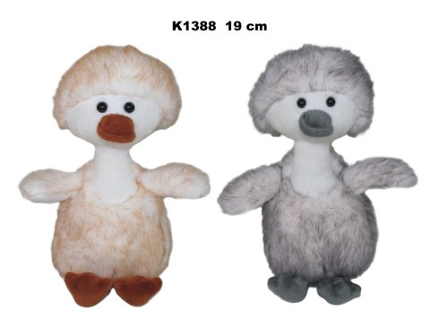 PLUSZAK KACZKA SIEDZACA 19CM SA