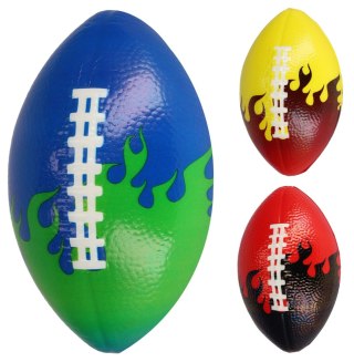 Piłka miękka 15 cm Rugby mix Q12739