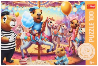 Puzzle 100 elementów Kapibary na wakacjach TREFL 16566 TR
