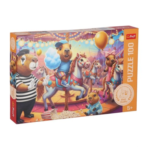 Puzzle 100 elementów Kapibary na wakacjach TREFL 16566 TR