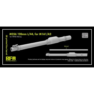RFM 2100 M256 120 mm L/44 for M1A1/A2 3D Printed Gun Barrel