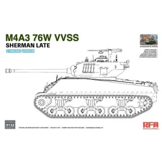 RFM 5132 M4A3 76W VVSS Sherman Late Standard Version