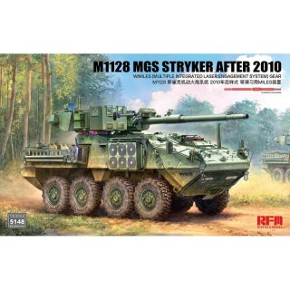 RFM 5148 M1128 MGS Stryker After 2010 with 3D Printed Gun Barrel w/ Miles (Multiple Integrated Laser Engagement System) Gear