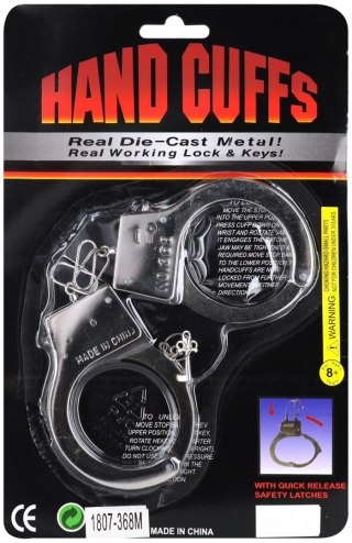 Zestaw Kajdanki metalowe MEGA CREATIVE 583649