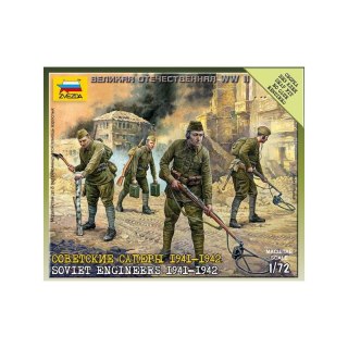 Zvezda 6108 Soviet Engineers WWII 1/72
