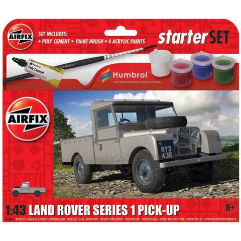 Airfix 55012 Starter Set - Land Rover Series 1 Pick-Up - 1/43