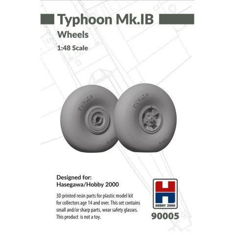Hobby 2000 90005 Typhoon Mk. IB Weighted Wheels