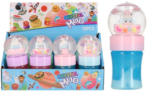 Masa Slime brokat nakładka na ołówek Królik 14cm A 12 323487