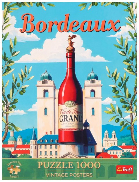 Puzzle 1000el Premium Bordeaux Francja TREFL 12135 TR