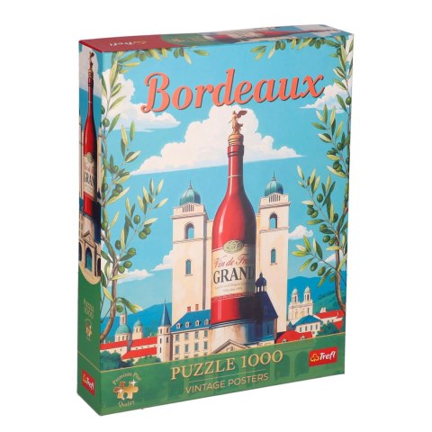 Puzzle 1000el Premium Bordeaux Francja TREFL 12135 TR