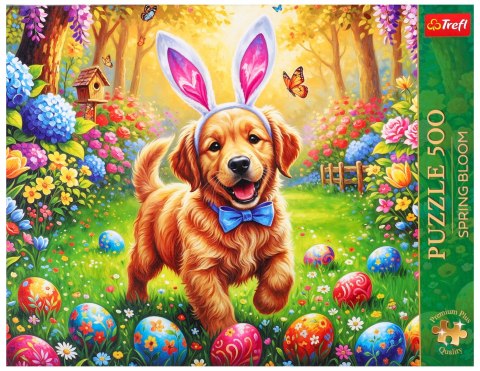 Puzzle 500 elementów Premium Wielkanocny Piesek Wielkanoc TREFL 37623 TR