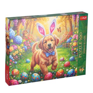 Puzzle 500 elementów Premium Wielkanocny Piesek Wielkanoc TREFL 37623 TR