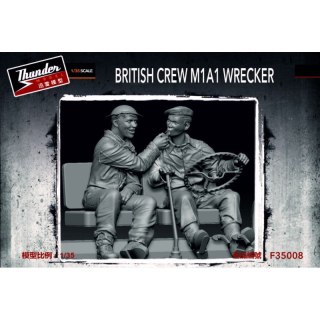 Thunder Model F35008 British Crew M1A1 Wrecker
