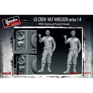 Thunder Model F35010 US Crew WLF Wrecker Series 1-4 with Optional French Heads