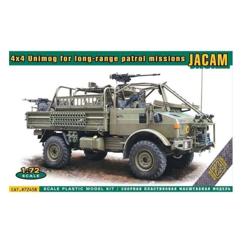 Ace 72458 JACAM 4x4 Unimog for long-range patrol
