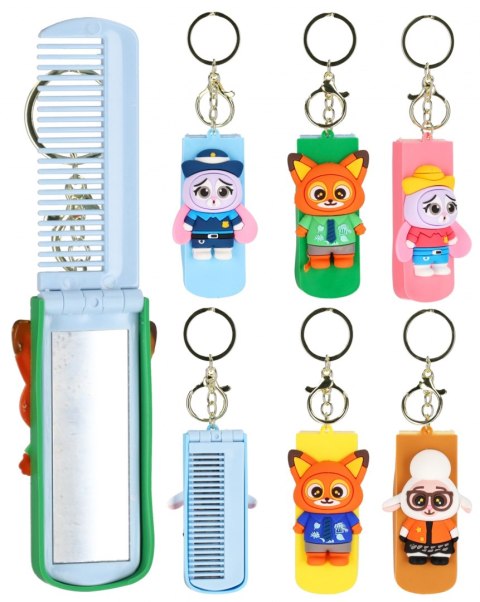 Brelok Grzebień do włosów 9 cm Zoo A 12 700755 BMG