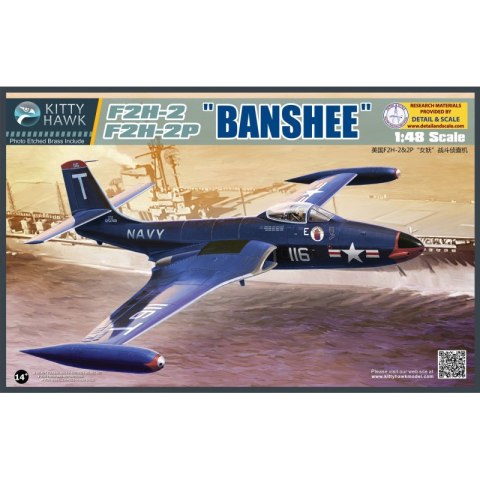 Kitty Hawk/Zimi Model 80131 F2H-2/F2H-2P Banshee