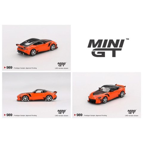 MINI GT 00989 NISSAN Z Veilside FFZ400 2024 Orange