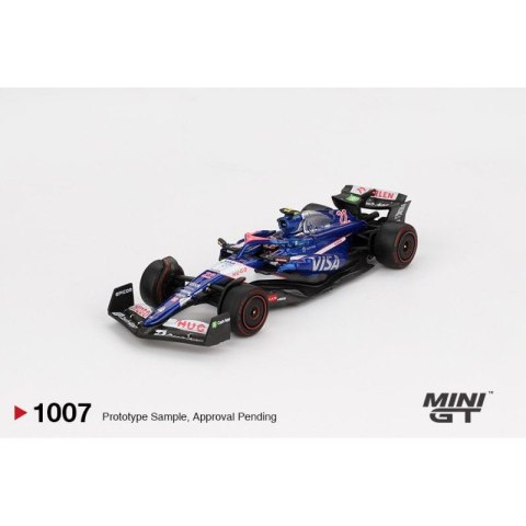 MINI GT 01007 RED BULL RACING VCARB 01 #22 Y.Tsunoda Bahrain GP 2024
