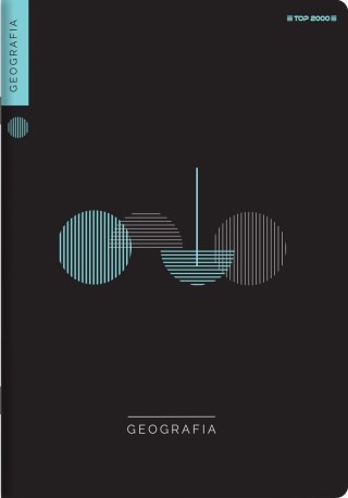 Zeszyt TOP 2000 Geografia ze ściągami A5 60 kartek