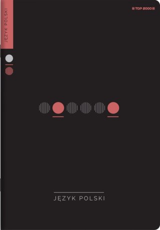 Zeszyt TOP 2000 Język polski ze ściągami A5 60 kartek