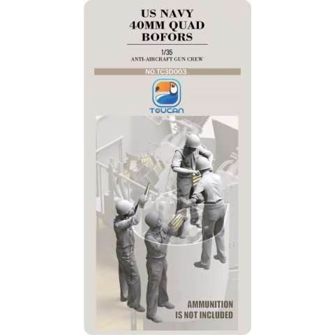 Zimi Model Toucan 3D003 Anti-Aircraft Gun Crew