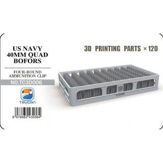 Zimi Model Toucan 3D006 Four-Round Ammunition Clip (120 pcs)