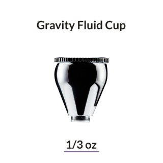 Gaahleri 46906 10 ml Mirror-Level Gravity Fluid Airbrush Cup