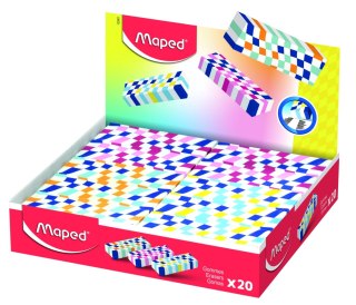 Gumka Maped Playful - szachownica display