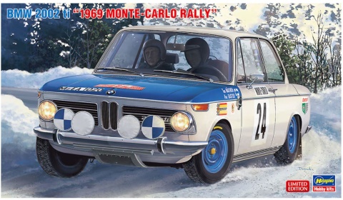 Hasegawa 20332 BMW 2002ti "1969 Monte-Carlo Rally" 1/24
