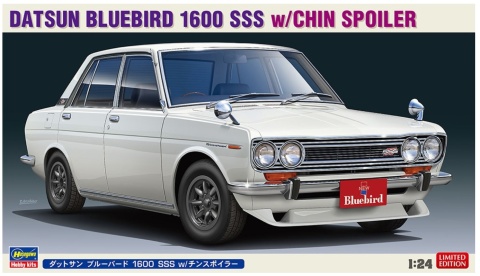 Hasegawa 20468 Datsun Bluebird 1600 SSS w/Chin Spoiler 1/24