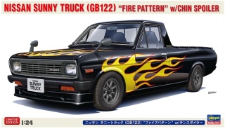 Hasegawa 20751 Nissan Sunny Truck (GB122) "Fire Pattern" 1/24