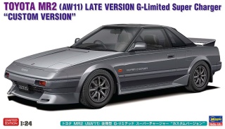 Hasegawa 20755 1/24 Toyota MR2 (AW11) Late Version G-Limited Super Charger "Custom Version"