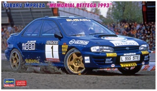 Hasegawa 20768 Subaru Impreza "Memorial Bettega 1993" 1/24
