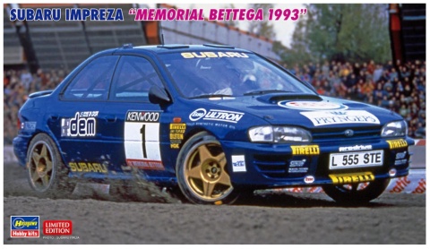 Hasegawa 20768 Subaru Impreza "Memorial Bettega 1993" 1/24