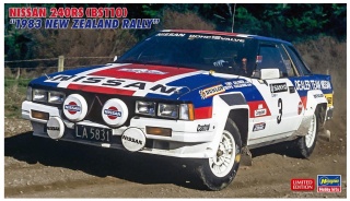 Hasegawa 20769 Nissan 240RS (BS110) "1983 New Zealand Rally" 1/24