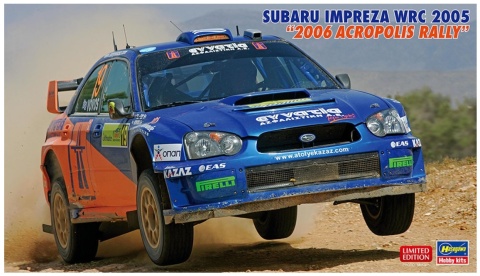 Hasegawa 20774 Subaru Impreza WRC 2005 "2006 Acropolis Rally" 1/24