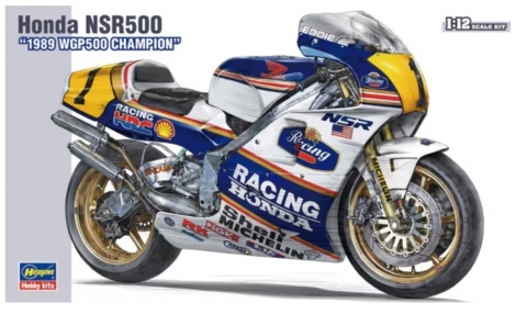 Hasegawa 21504-BK4 1/12 Honda NSR500 1989 WGP500