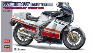 Hasegawa 21732 Suzuki RG400 Early Version "Red/White Color" 1/24