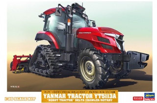 Hasegawa 66112 Yanmar Tractor YT5113A "Robot Tractor" Delta Crawler / Rotary